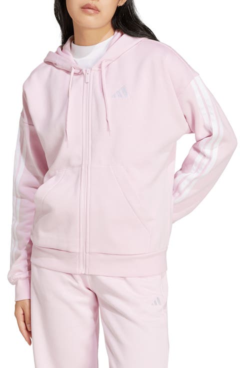 Essential 3-Stripes Full Zip Hoodie