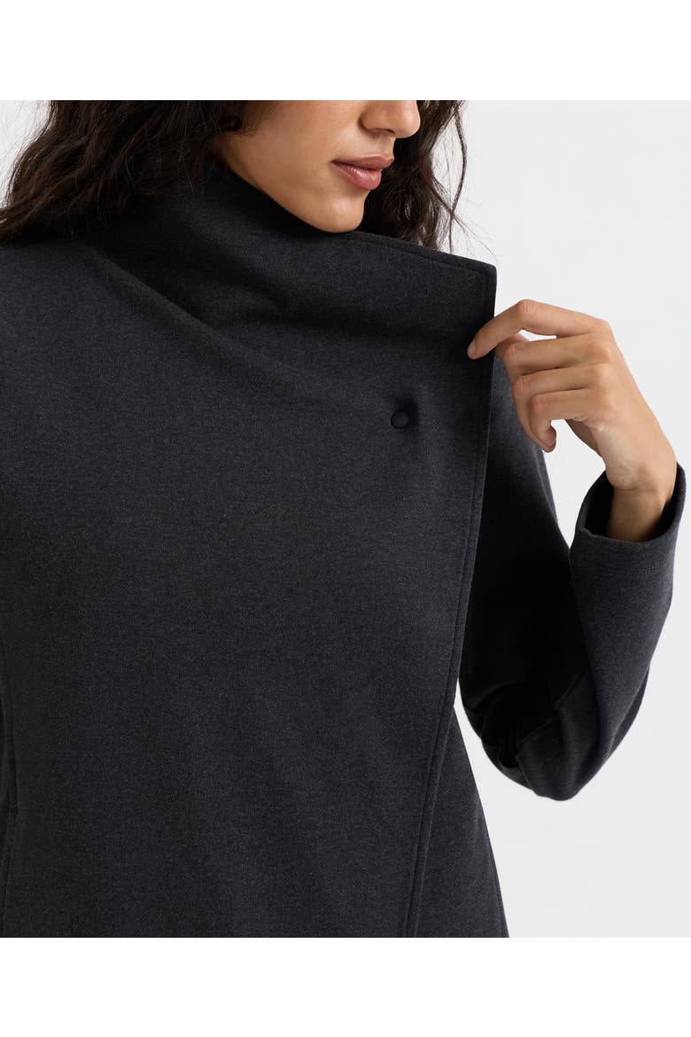 Organic Cotton Roam Soft Jacket, Alternate, color, Dark Charcoal Heather