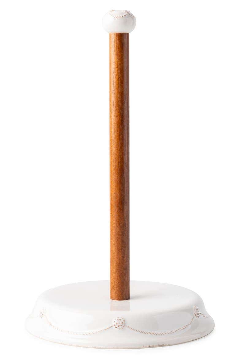 Berry & Thread Paper Towel Holder, Main, color, WHITEWASH