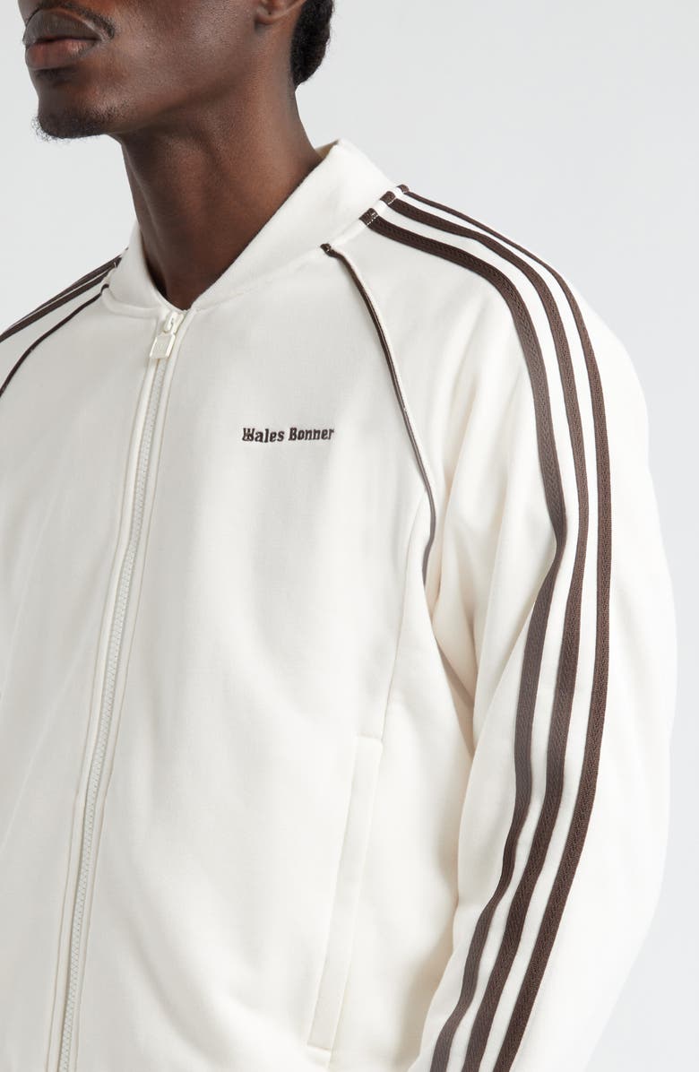 ADIDAS X WALES BONNER x Wales Bonner 3-Stripes Cotton & Recycled Polyester Track Jacket, Alternate, color,