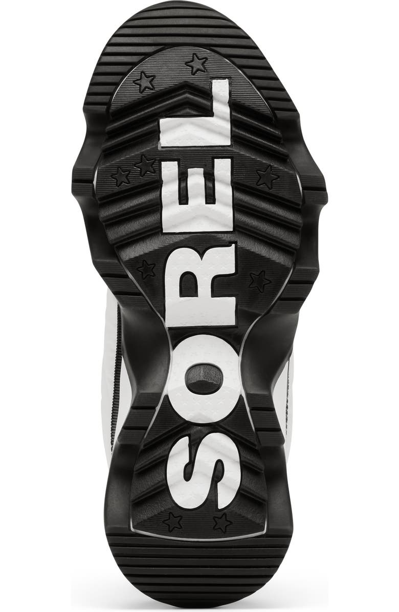 SOREL Kinetic Impact Waterproof Zip Bootie, Alternate, color, Sea Salt/ Black