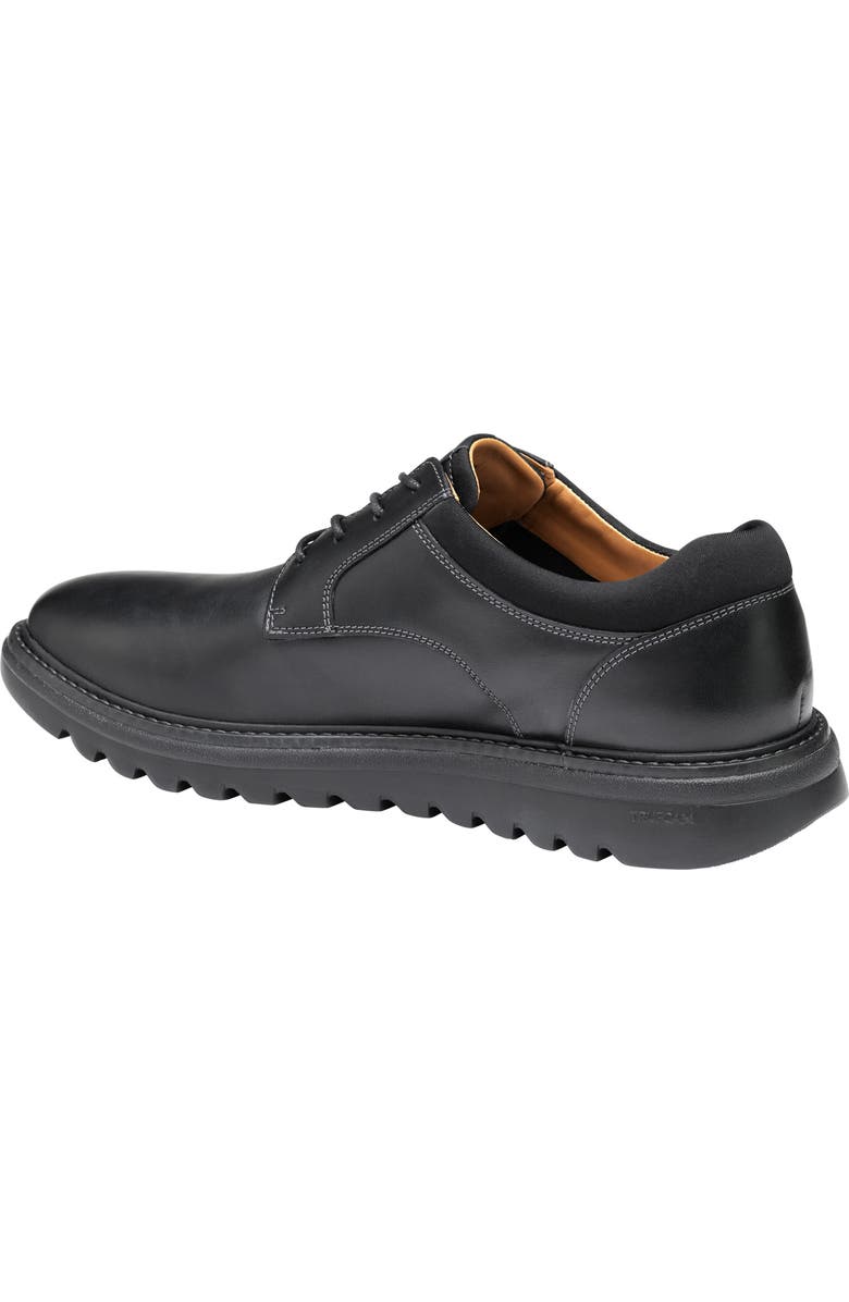 Johnston & Murphy All Good Plain Toe Derby, Alternate, color, Black