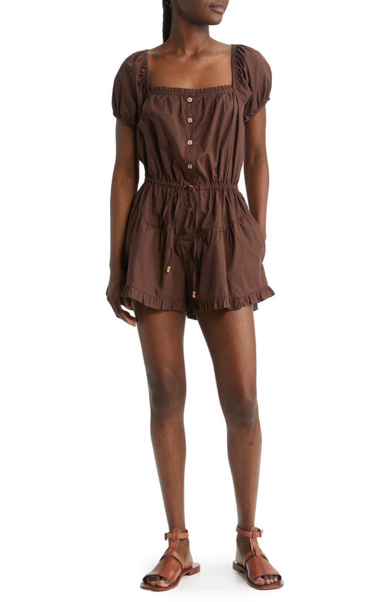 Free People free-est A Sight For Sore Eyes Cotton Romper, Main, color,