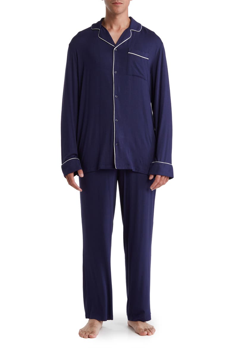 Tranquility Pajamas, Main, color, NAVY PEACOAT