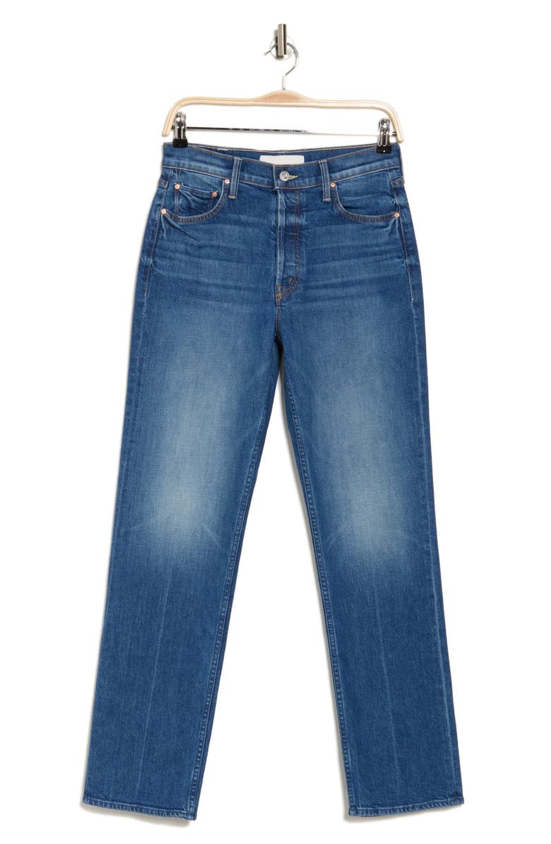MOTHER The Thrasher Skimp High Waist Straight Leg Jeans, Alternate, color,