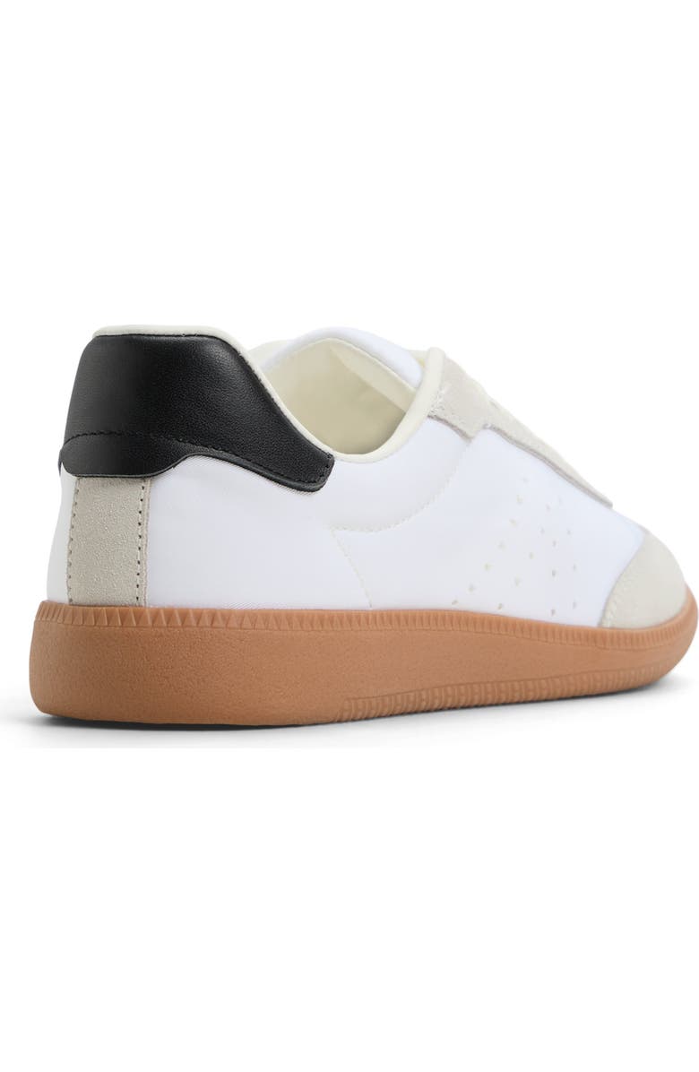 ALDO Clubstyle Sneaker, Alternate, color, White/ Black