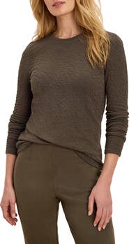 NIC+ZOE Crinkle Knit Top