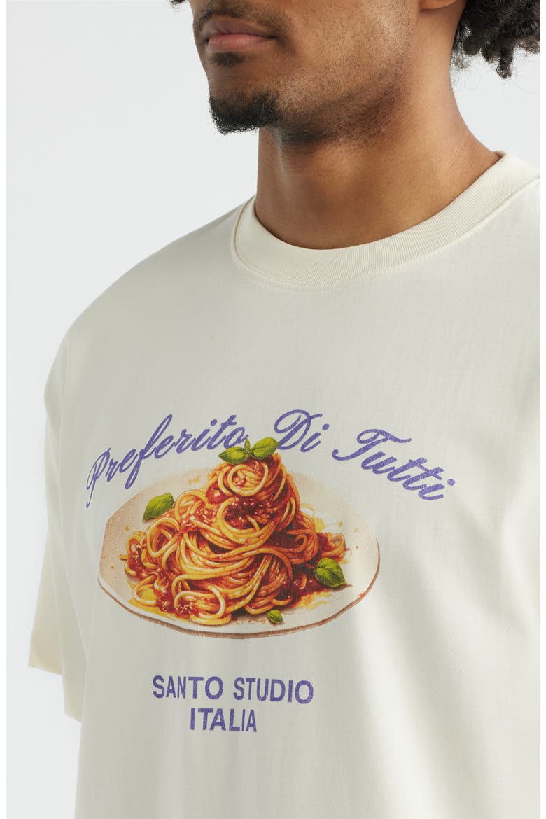 Preferito Di Tutto Graphic Cotton T-Shirt, Alternate, color, IVORY