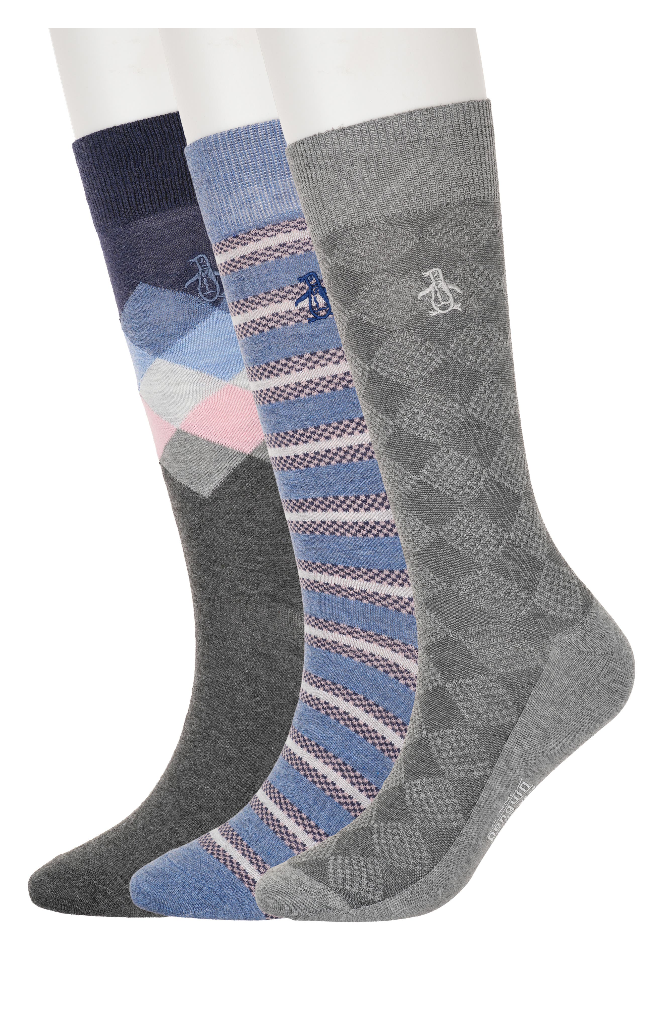 Assorted 3-Pack Dress Socks