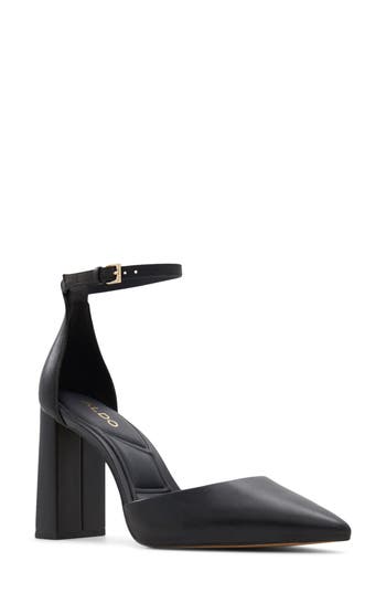 ALDO ALDO MILLGATE BLOCK HEEL POINTED TOE SANDAL 