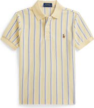 Polo Ralph Lauren Kids' Stripe Cotton Piqué Polo