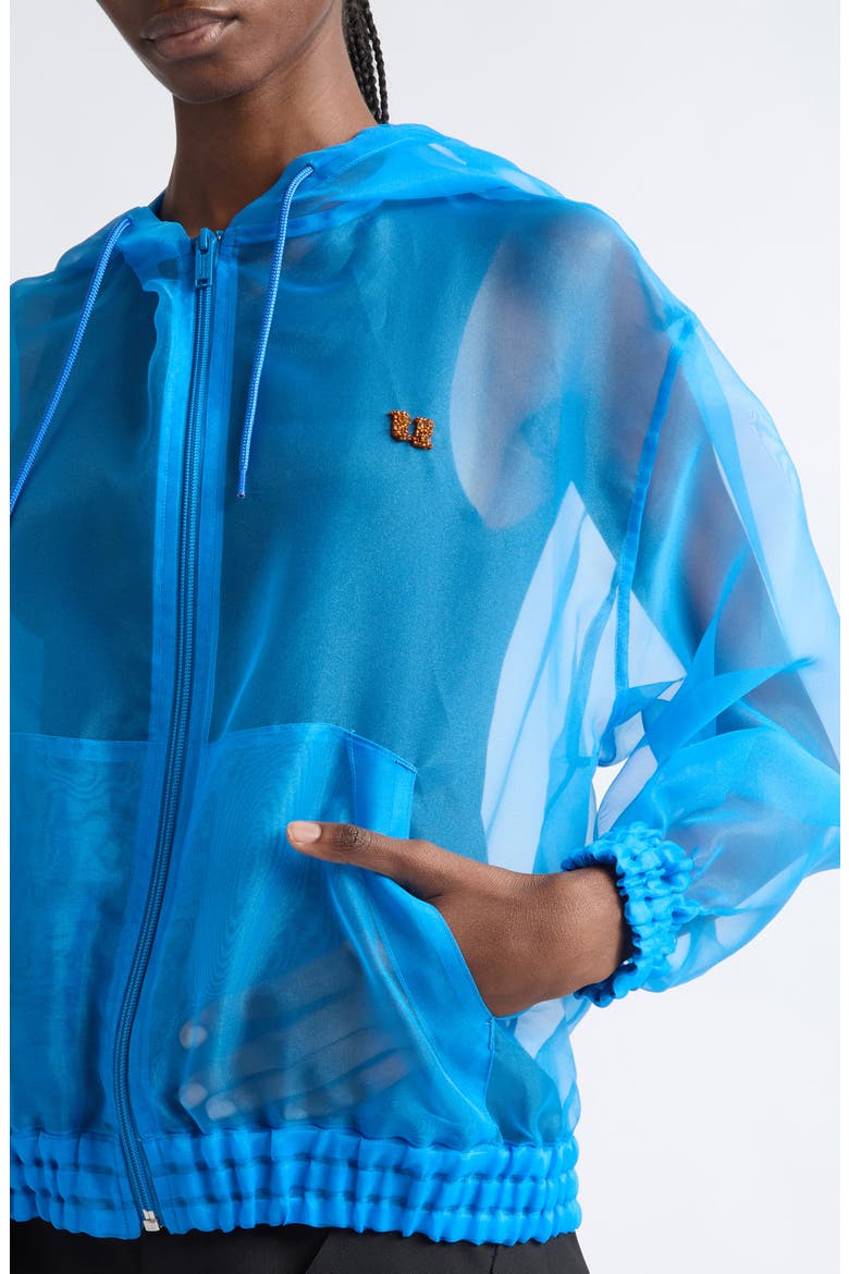 Organza Hoodie, Alternate, color, LIGHT BLUE
