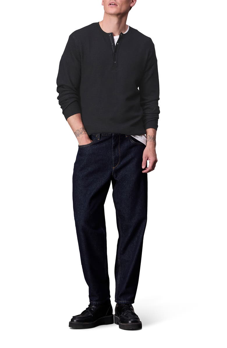 rag & bone Bennet Wool & Cotton Henley Sweater, Alternate, color, 