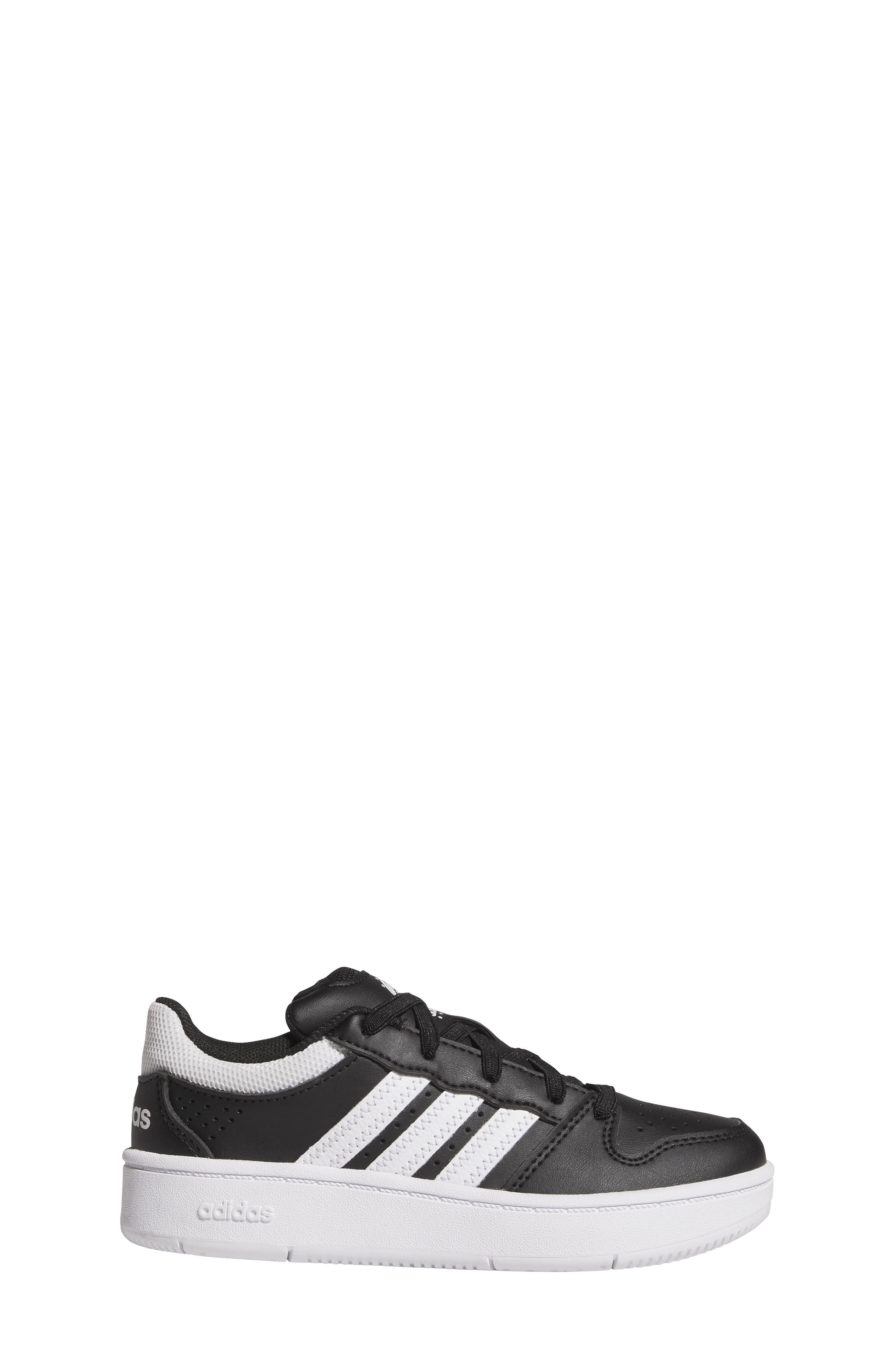 adidas Kids' Hoops Classic Sneaker, Alternate, color, Core Black/ Footwear White