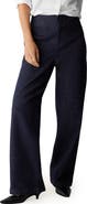 Eileen Fisher Wide Leg Denim Pants