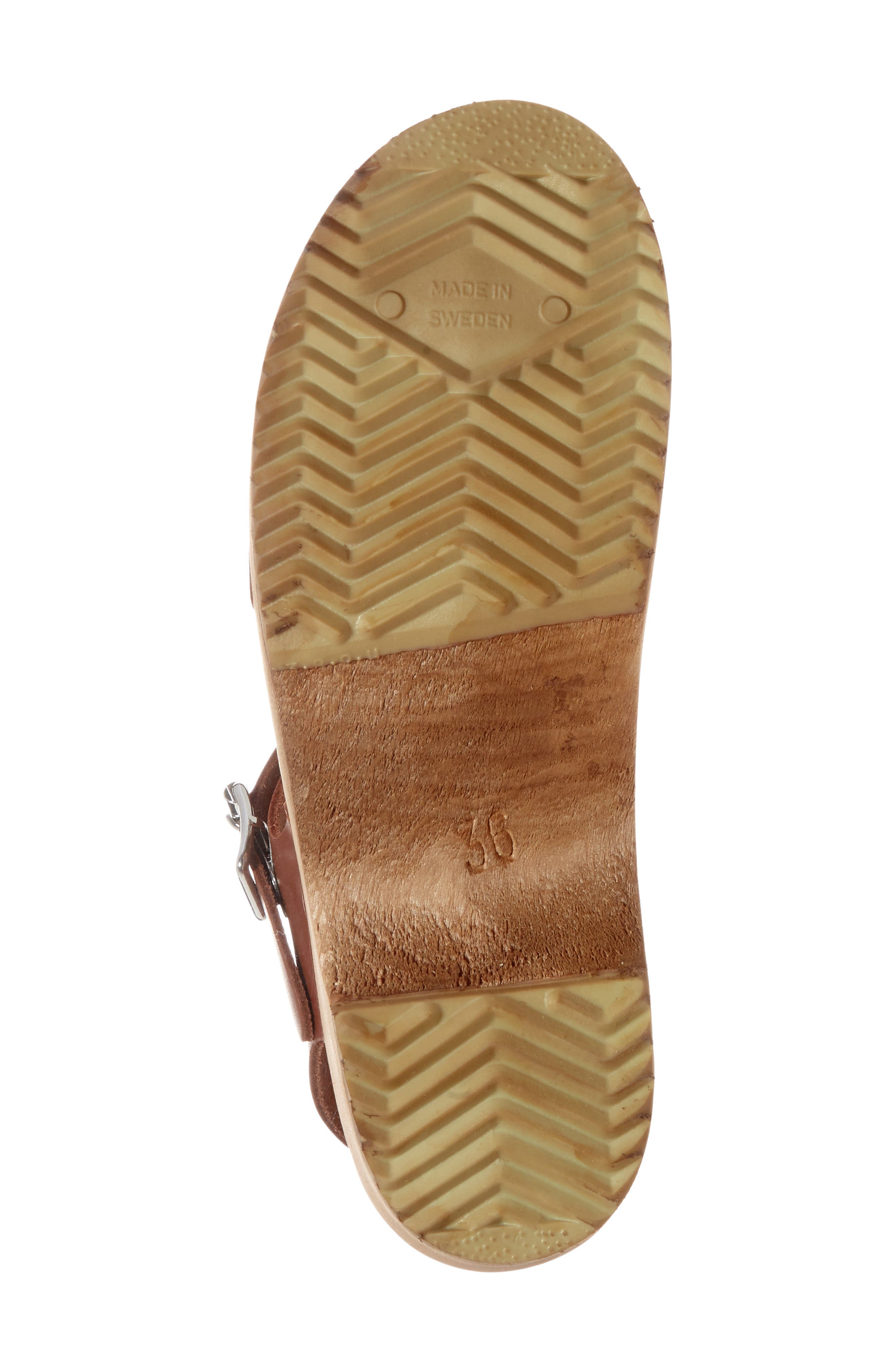 MIA Anja Clog Sandal, Alternate, color, Luggage Leather
