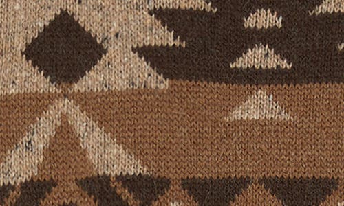 Weekend Max Mara Eritrea Jacquard Mock Neck Sweater In Brown