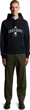 Lyle & Scott Cheers To Tradition Graphic Hoodie