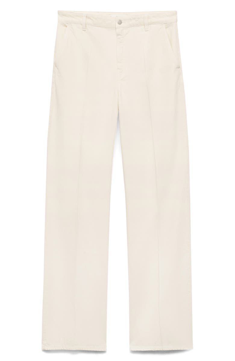 MANGO High Waist Wide Leg Jeans, Alternate, color,