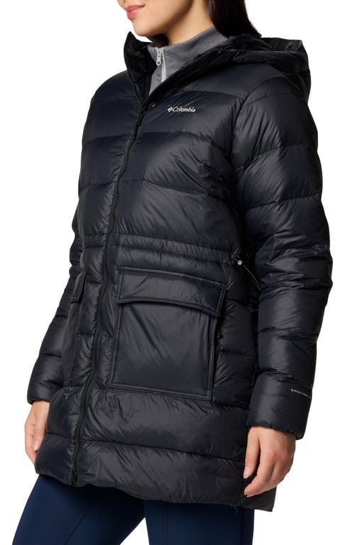 Columbia Harmony Falls Water Repellent 650 Fill Power Jacket In Black