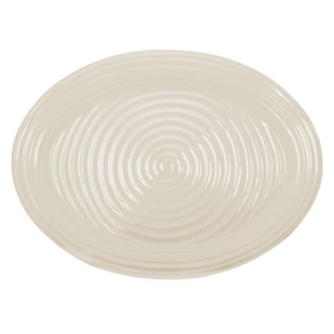 Sophie Conran Pebble Large Oval Platter, 17"x13"