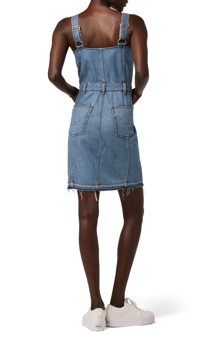 Hudson Jeans Cargo Denim Dress, Alternate, color, 