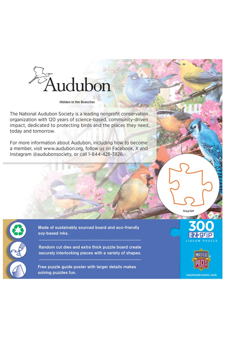 Hidden in the Branches 300 Piece Puzzle, Alternate, color, Multicolor