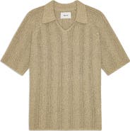 NN07 Cale Johnny Collar Sweater Polo