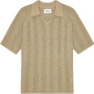 NN07 Cale Johnny Collar Sweater Polo