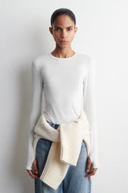 COS Cotton Long-Sleeved Top