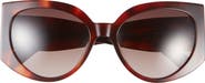 rag & bone 58mm Round Sunglasses