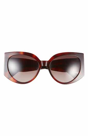 rag & bone 58mm Round Sunglasses