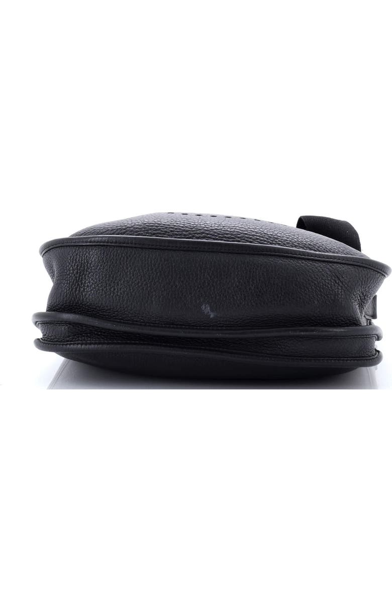 Pre-Owned Hermes Evelyne Bag Gen III Clemence PM, Alternate, color, Noir