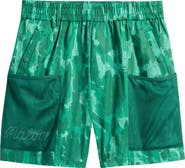 MALBON Mesh Basket Pocket Shorts