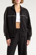 Z by Zella Cozy Knit Track Jacket