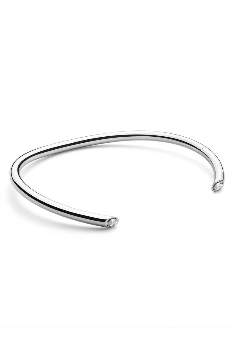 DEMARSON Miley 2.0 Collar Necklace, Alternate, color, Silver