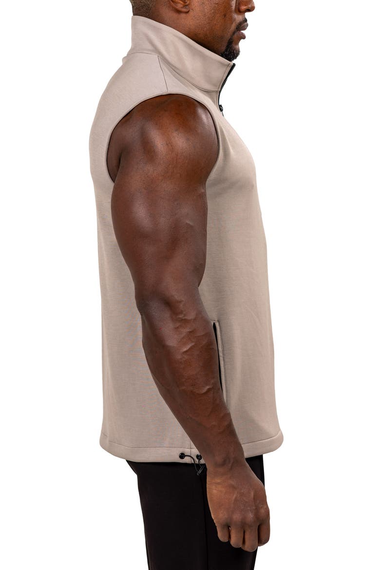 Athletic Quarter Zip Pullover, Alternate, color, WHITE