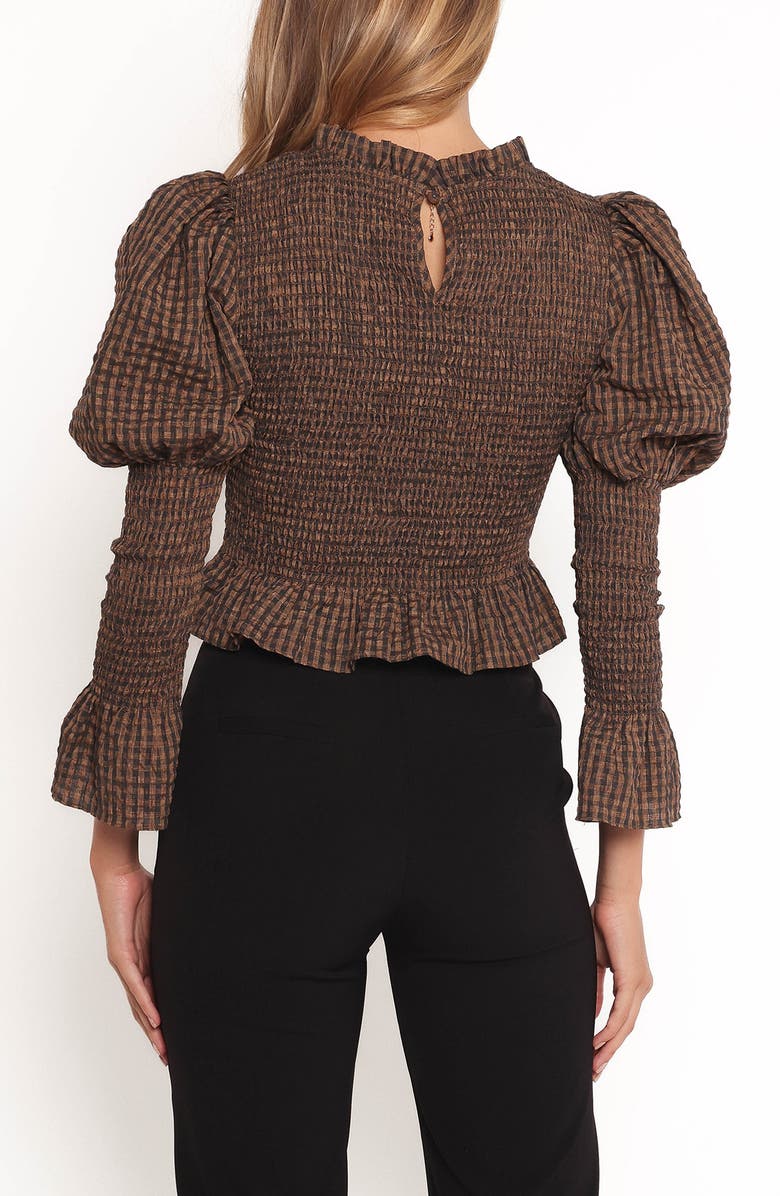 Petal & Pup Nora Smocked Top, Alternate, color, Check