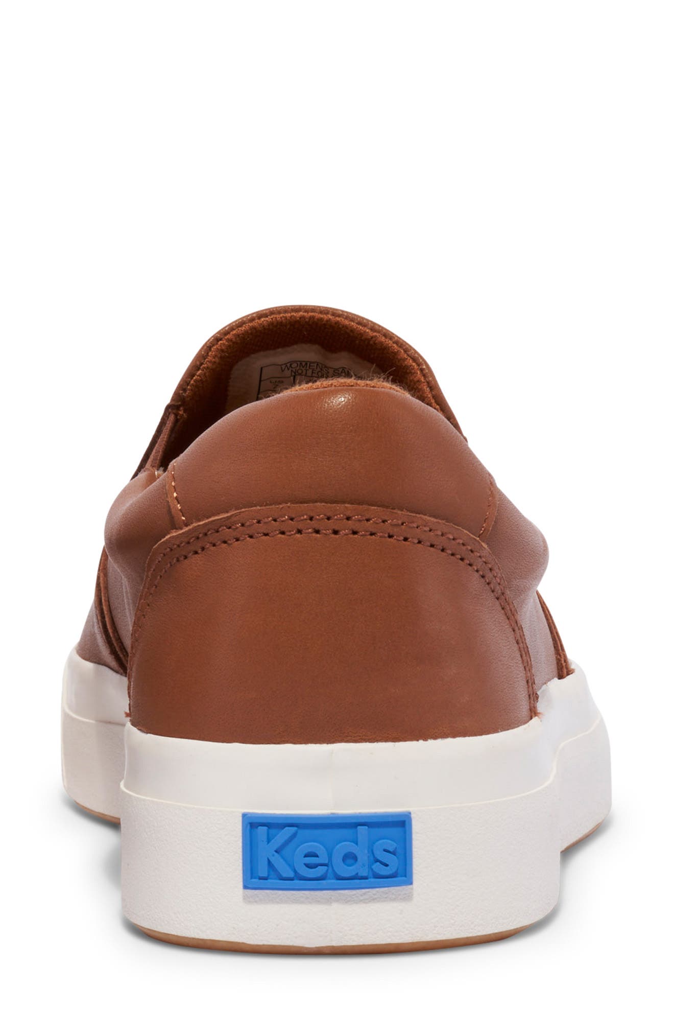 Keds<sup>®</sup> Pursuit Slip-On Sneaker, Alternate, color, Cognac Leather