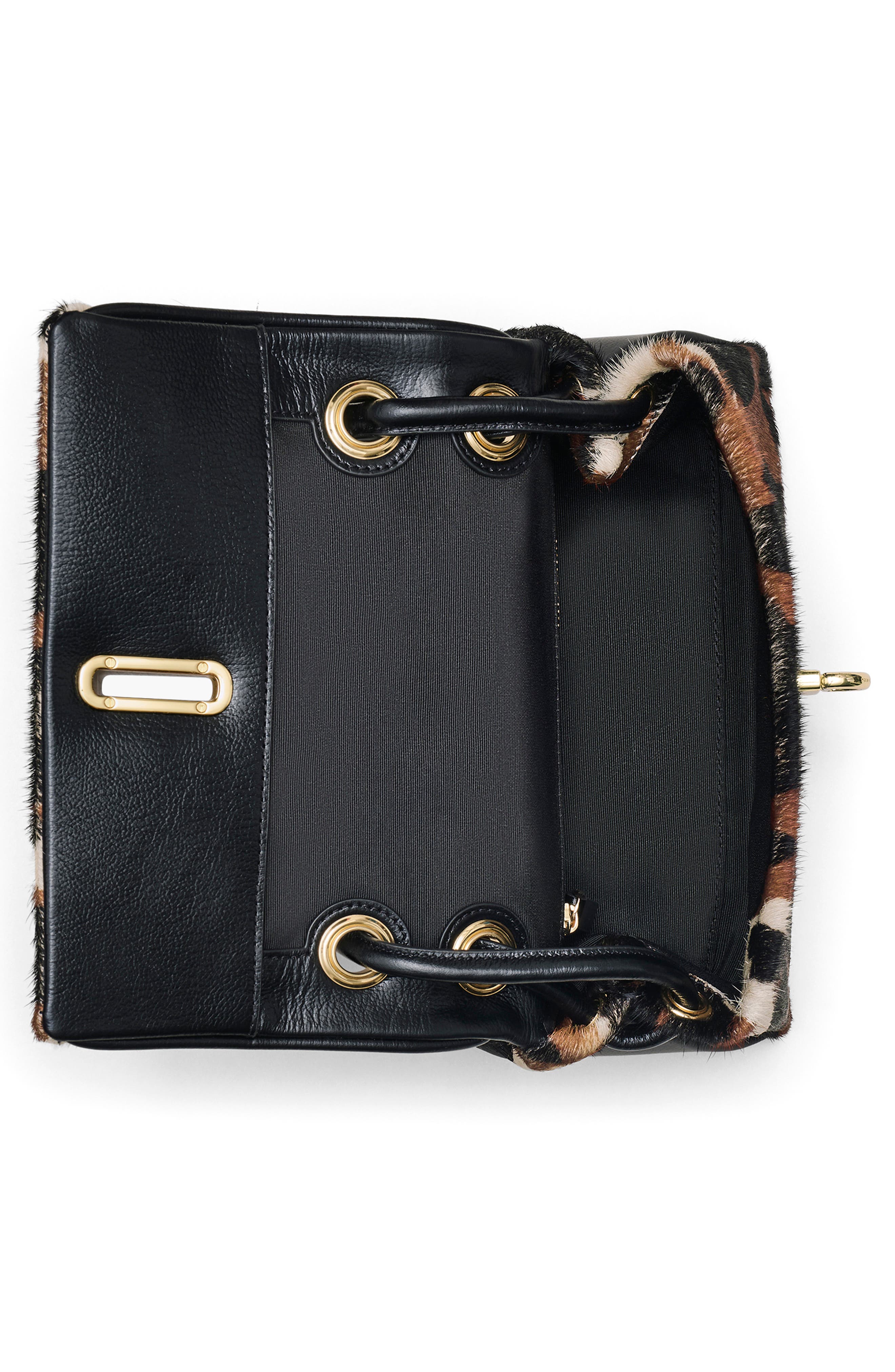 Marc Jacobs The Mini Dual Genuine Calf Hair Handbag, Alternate, color, 