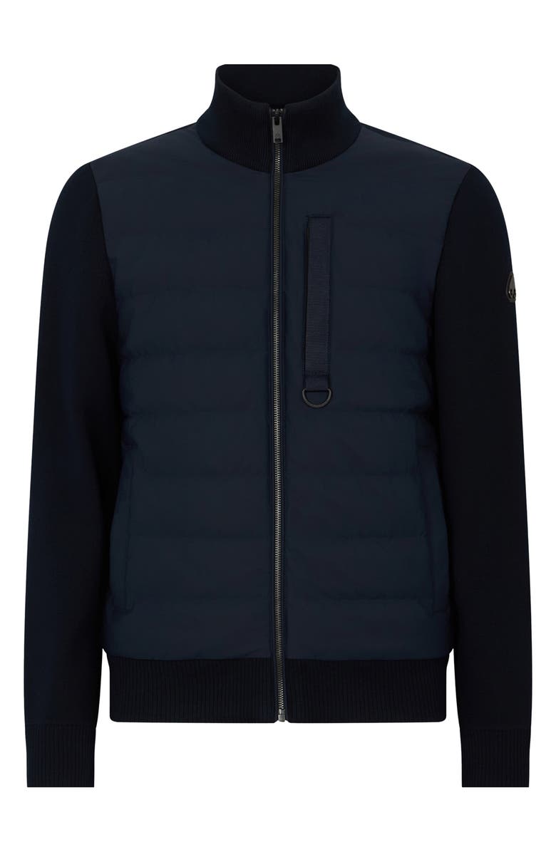 Moose Knuckles Kamet Hybrid Down Jacket, Alternate, color, Navy/ Navy