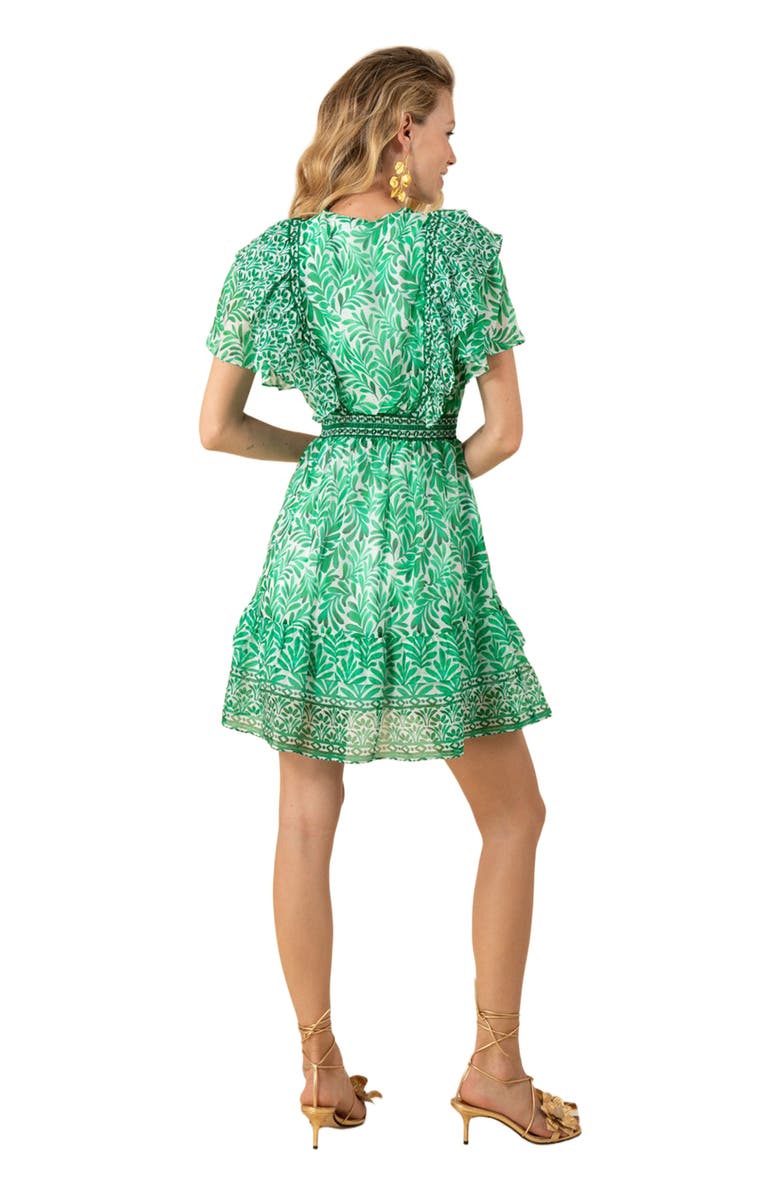 Hale Bob Julie Chiffon Dress, Alternate, color, 