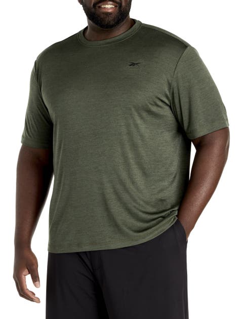 Big & Tall ID Train Melange Performance Tee