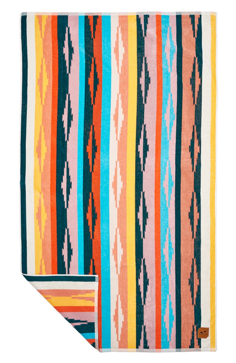 Slowtide Duvall Stripe Beach Towel, Main, color, 