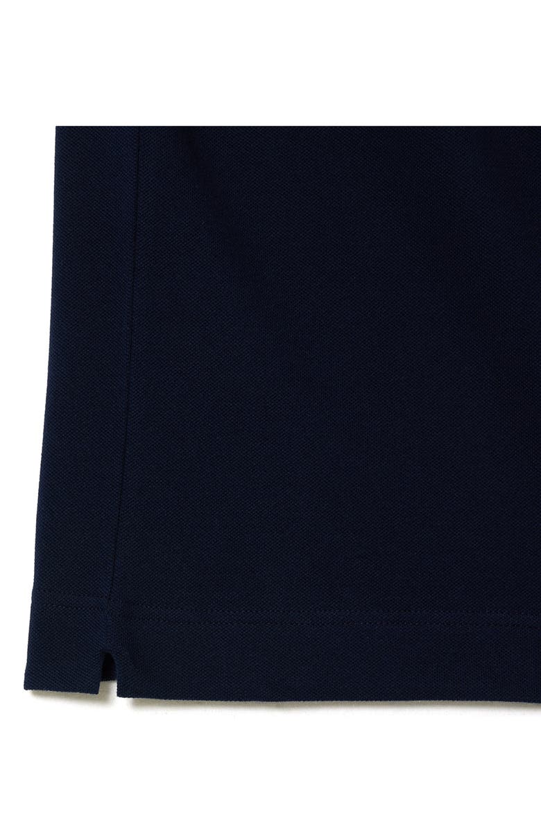 Lacoste Regular Fit Tipped Cotton Piqué Polo, Alternate, color, 166 Marine