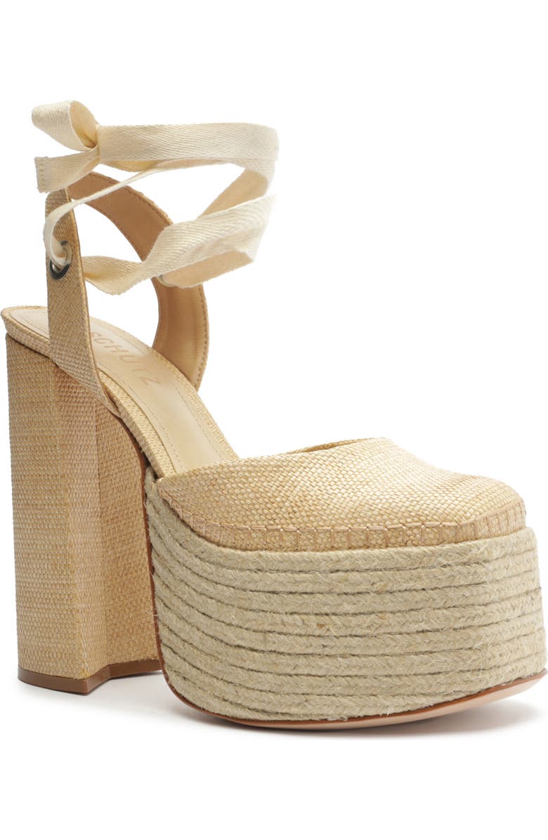 Schutz Nala Espadrille Platform Sandal, Main, color,