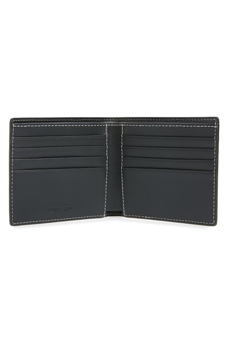 Check E-Canvas International Bifold Wallet, Alternate, color, DARK BIRCH BROWN