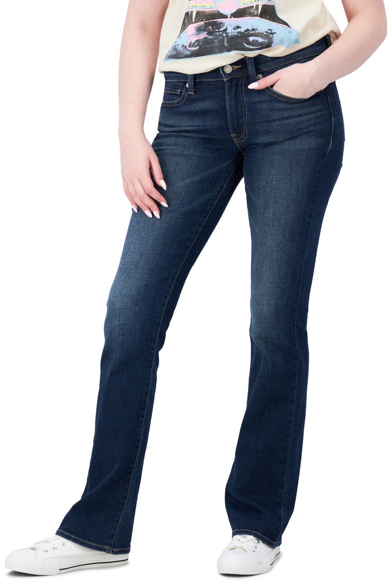 Sweet Bootcut Jeans, Main, color, CURRY