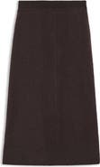 BOSS Faeloria Wool & Cashmere Midi Skirt