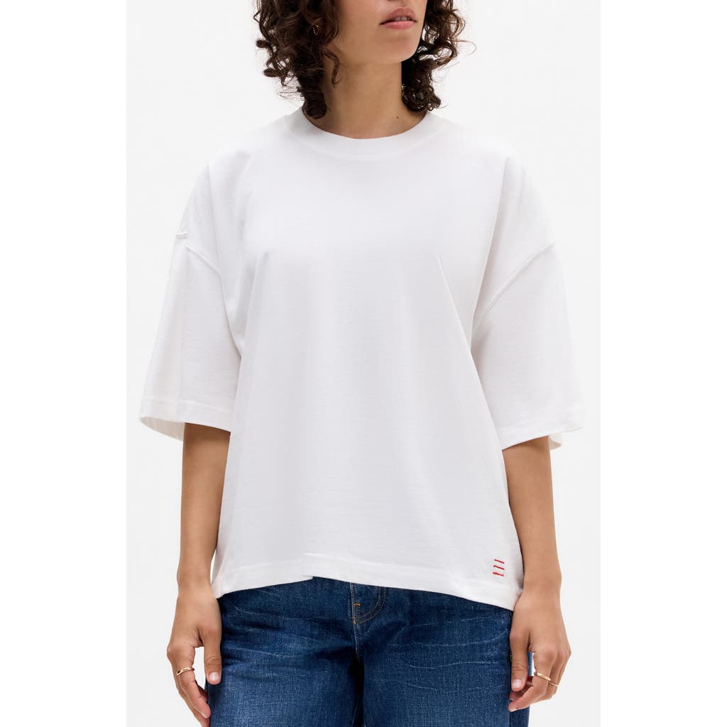 Bdg Urban Outfitters Relaxed Fit Cotton T-shirt In White
